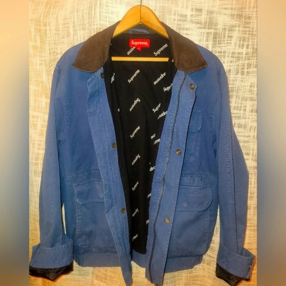 ブルゾン supreme  field jacket M size blue Supreme | Jackets & Coats | Supreme Field Jacket Blue | Poshmark